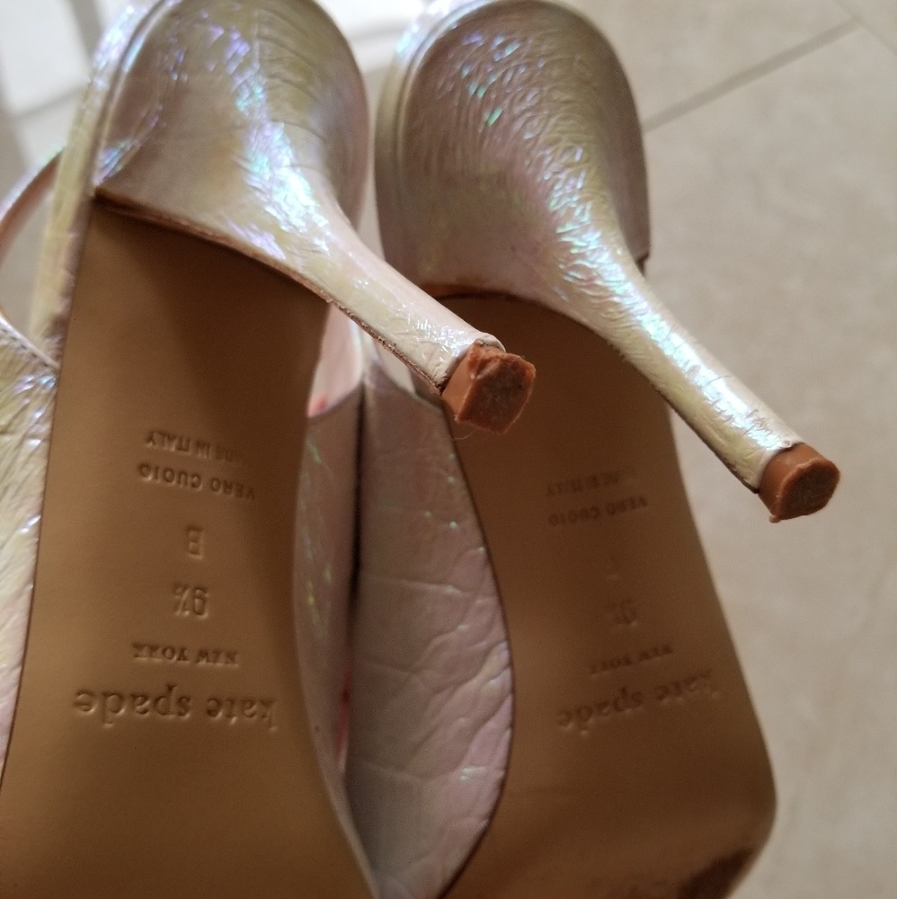 Kate Spade
Charm Slingback Pump - Hologram Silver BRIDAL - Picture 5 of 5